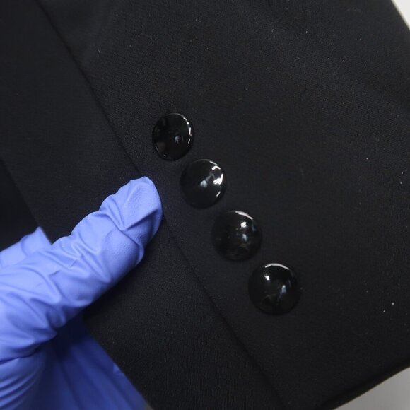 Veronica Beard Scuba Schoolboy Dickey Jacket Size 10 Black - Picture 7 of 16